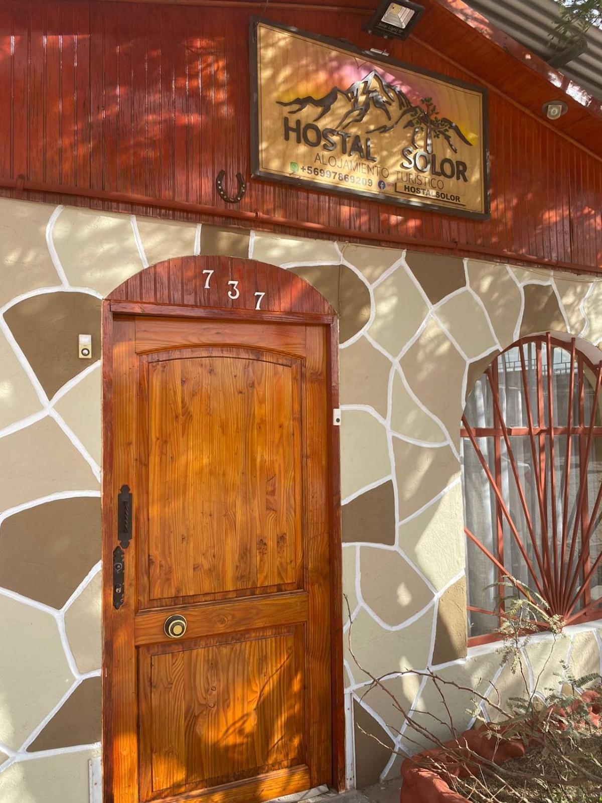 Hostal Solor ซานเปโดร เด อาตากามา ภายนอก รูปภาพ